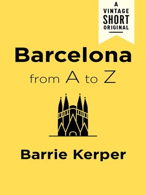 cover image of Barcelona from A to Z